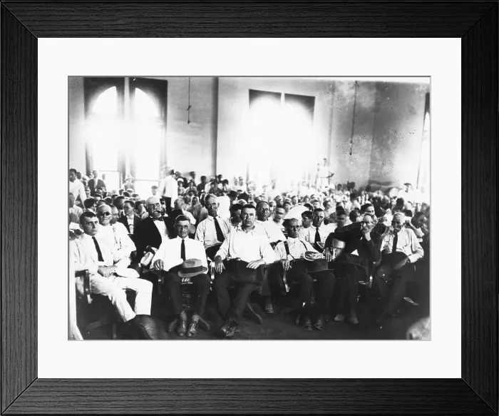 Framed Print : View of Courtroom at Scopes Trial Framed Print : View of Courtroom at Scopes Trial