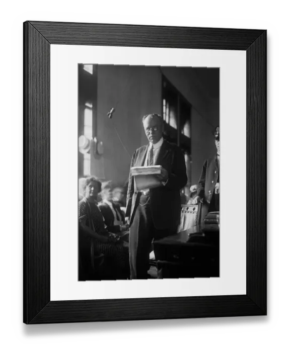 Framed Print : Portrait of Judge John T. Raulston Framed Print : Portrait of Judge John T. Raulston