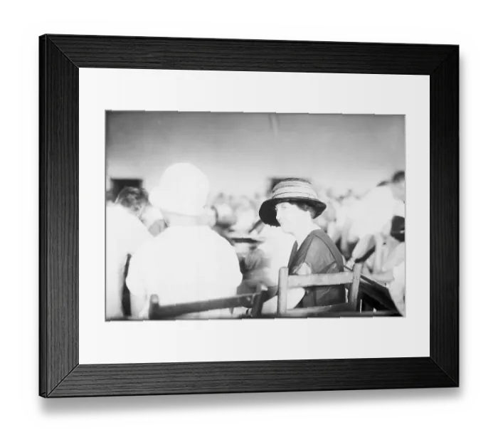 Framed Print : Mrs. Clarence Darrow at Scopes Trial Framed Print : Mrs. Clarence Darrow at Scopes Trial
