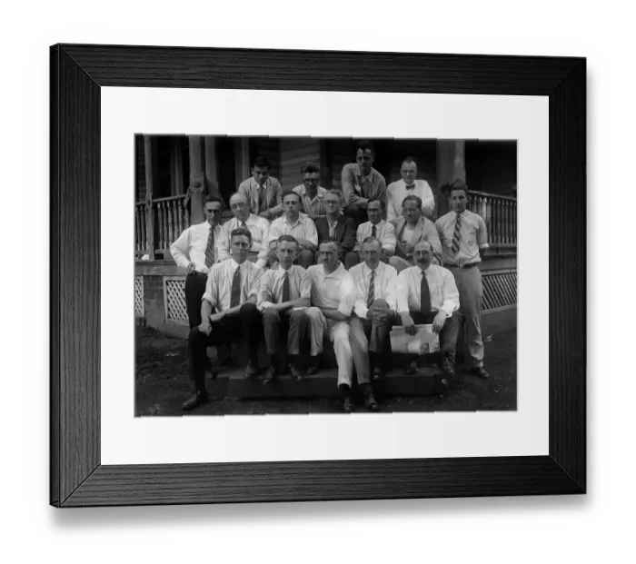 Framed Print : Notables Involved in Scopes Trial Framed Print : Notables Involved in Scopes Trial