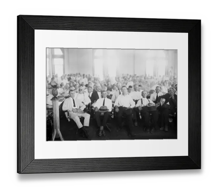 Framed Print : Jurors in Scopes Trials Framed Print : Jurors in Scopes Trials