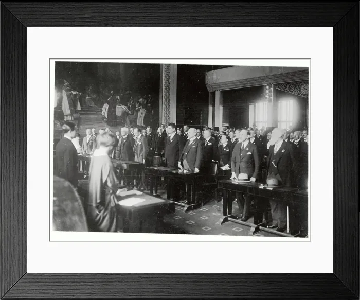 Framed Print : View of International Olympia Congress Opening Framed Print : View of International Olympia Congress Opening