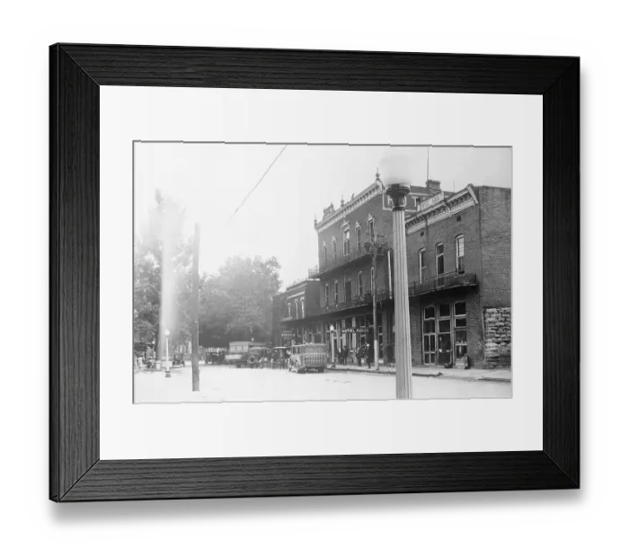 Framed Print : Exterior View of Robinson Drugstore in Tennessee Framed Print : Exterior View of Robinson Drugstore in Tennessee