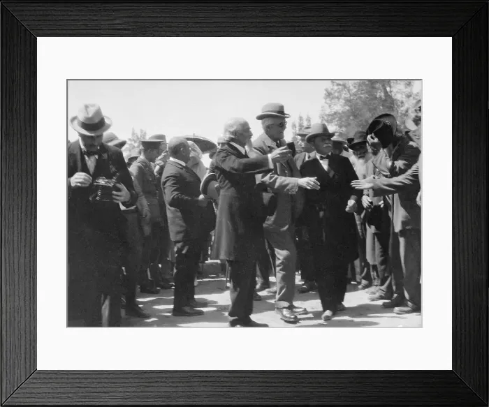 Framed Print : Lord Balfour Arriving in Richon le Zion Framed Print : Lord Balfour Arriving in Richon le Zion