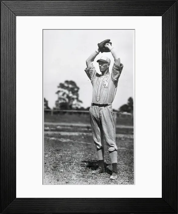Framed Print : Robert Groves W / Arms Raised Pitching Framed Print : Robert Groves W / Arms Raised Pitching