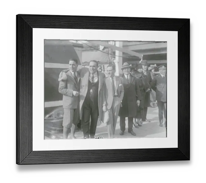 Framed Print : Family of Enrico Caruso Framed Print : Family of Enrico Caruso