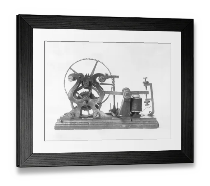 Framed Print : Samuel Morse's Telegraph Framed Print : Samuel Morse's Telegraph