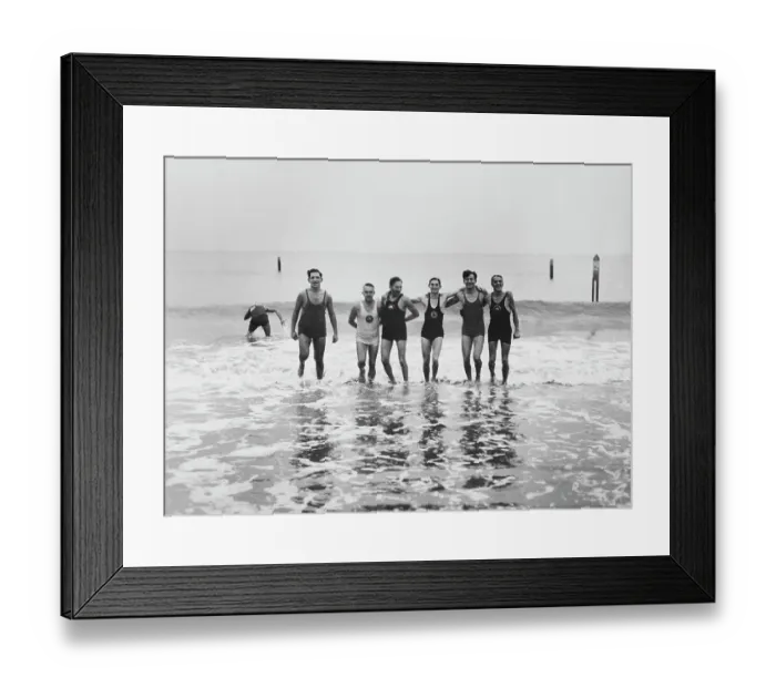 Framed Print : Dip at Coney Island Framed Print : Dip at Coney Island
