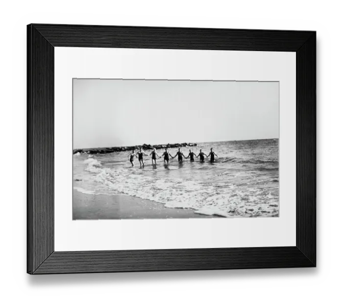 Framed Print : Dip at Coney Island