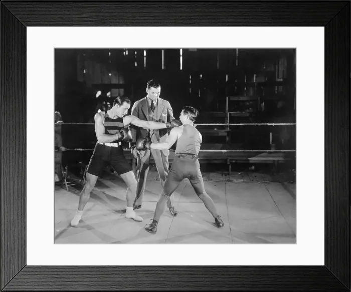 Framed Print : Rudolph Valentino Practicing Boxing Moves Framed Print : Rudolph Valentino Practicing Boxing Moves