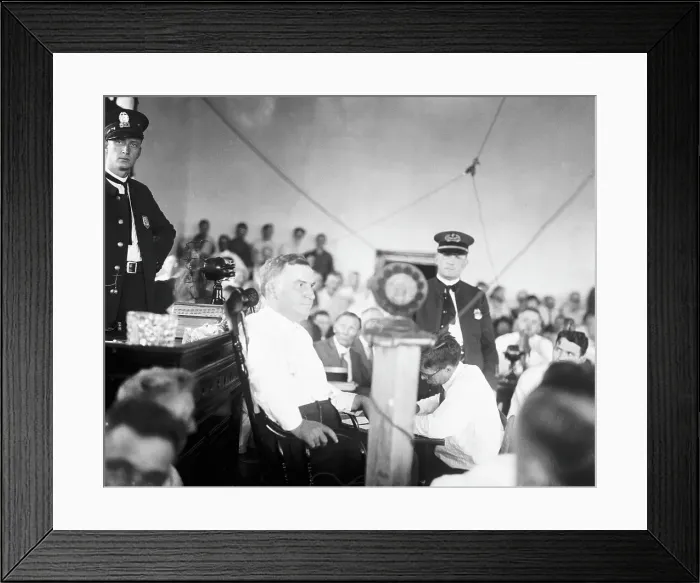 Framed Print : Walter White at Scopes Trial Framed Print : Walter White at Scopes Trial