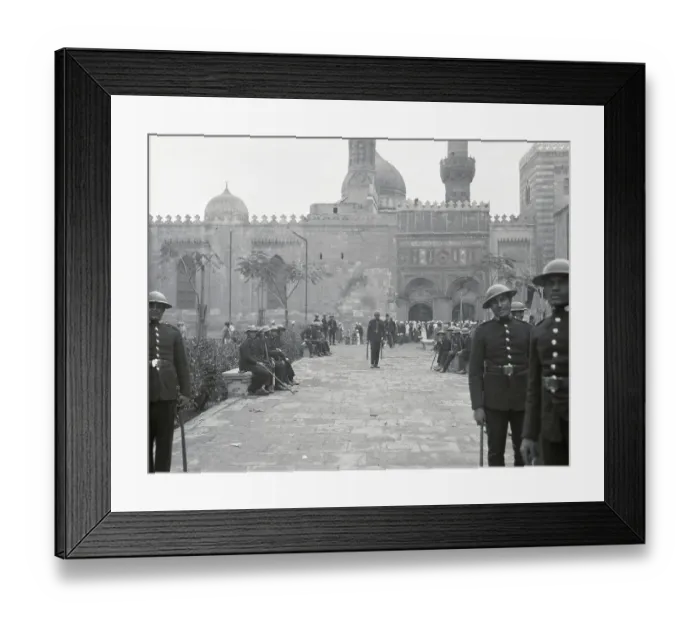 Framed Print : British Troops in Cairo