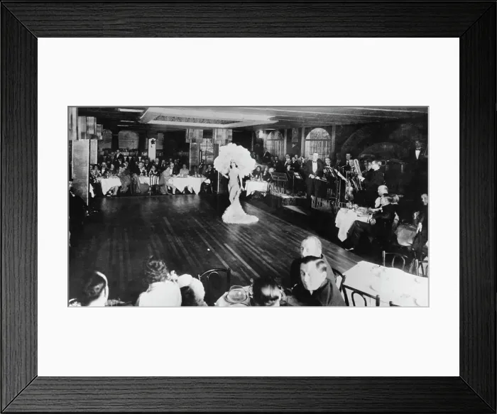 Framed Print : Nightclub in New York City Framed Print : Nightclub in New York City
