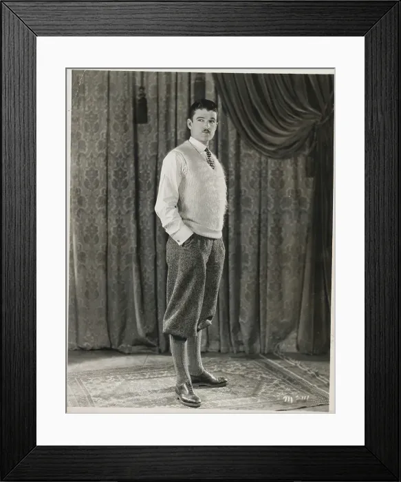 Framed Print : Portrait of Wallace MacDonald Framed Print : Portrait of Wallace MacDonald