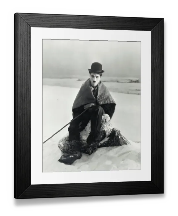 Framed Print : Charlie Chaplin in The Gold Rush Framed Print : Charlie Chaplin in The Gold Rush