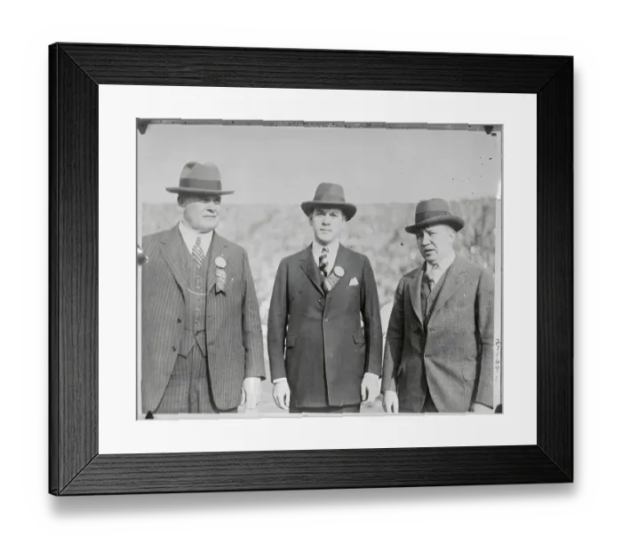 Framed Print : Knute Rockne and Others Framed Print : Knute Rockne and Others