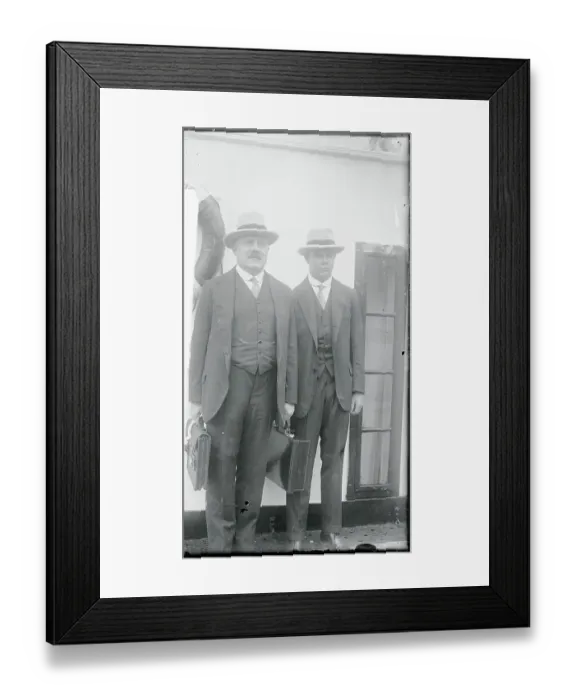 Framed Print : Portrait of Sir Arthur and Francis Balfour Framed Print : Portrait of Sir Arthur and Francis Balfour