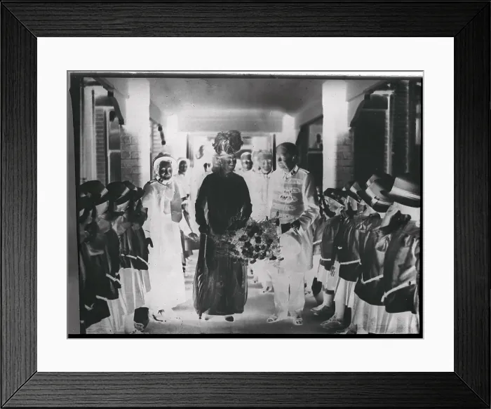 Framed Print : Queen Mary Visiting a Salvation Army Center Framed Print : Queen Mary Visiting a Salvation Army Center