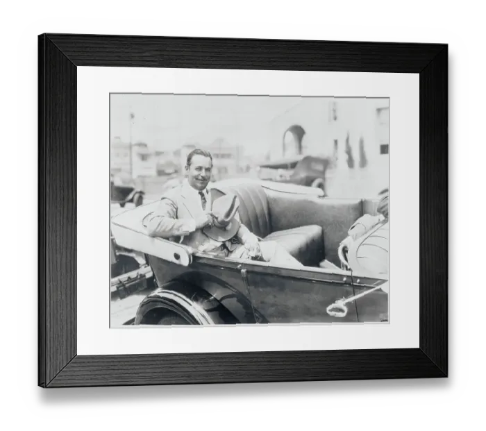 Framed Print : Noah Beery Riding in Automobile Framed Print : Noah Beery Riding in Automobile