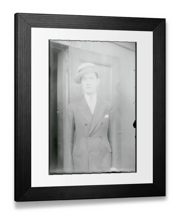 Framed Print : Portrait of James Walker