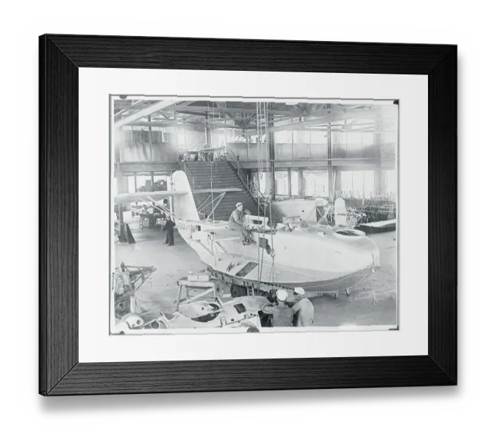 Framed Print : View of Body of Seaplane Framed Print : View of Body of Seaplane