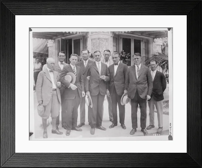 Framed Print : Group of Men Framed Print : Group of Men