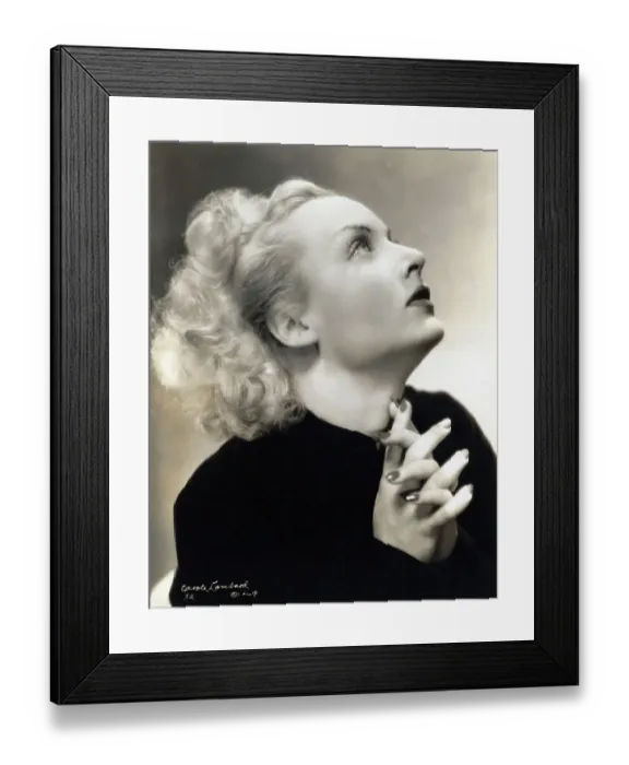 Framed Print : Actress Gloria Swanson Posing in Native Costume by Swan Pool