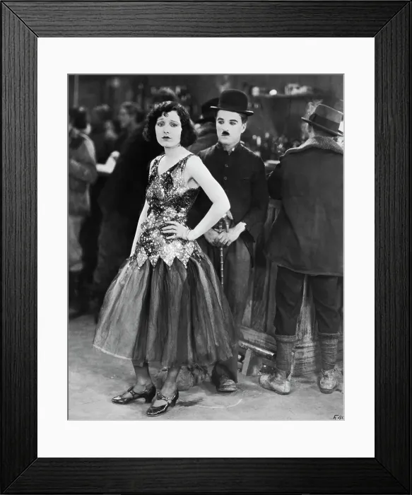 Framed Print : Charlie Chaplin and Georgia Hale in The Gold Rush Framed Print : Charlie Chaplin and Georgia Hale in The Gold Rush