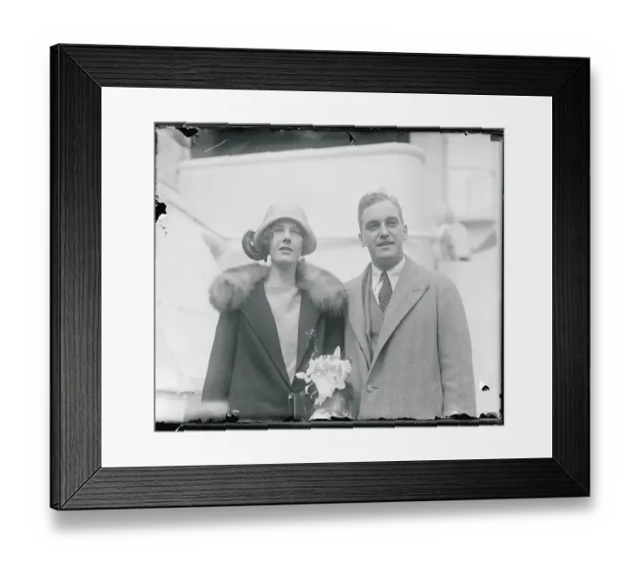 Framed Print : Portrait of David Meriwether Milton and His Bride Framed Print : Portrait of David Meriwether Milton and His Bride