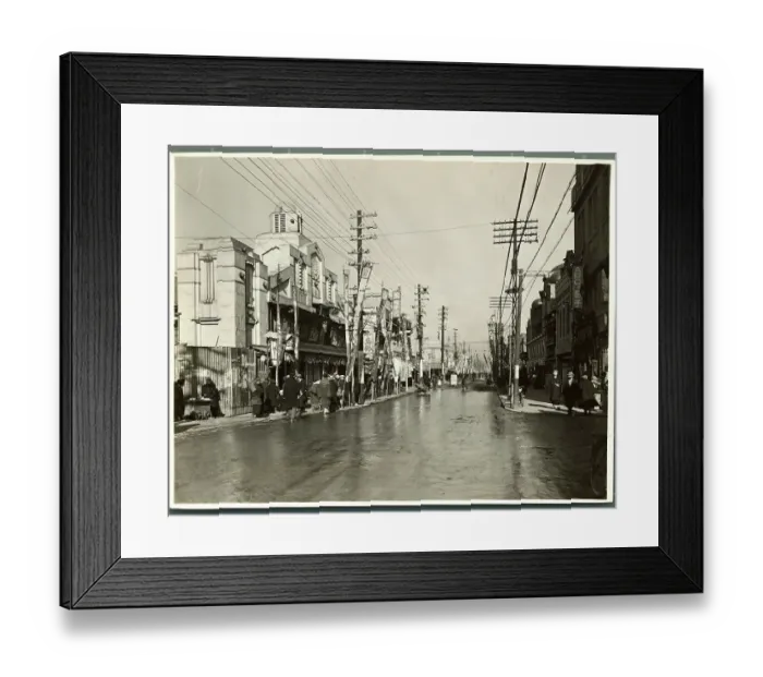 Framed Print : Theater Street in Yokohoma Framed Print : Theater Street in Yokohoma