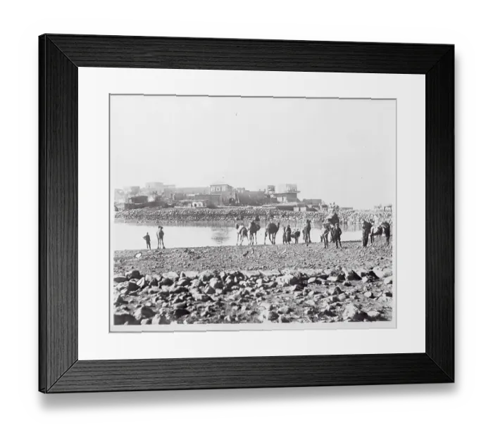 Framed Print : Fortress of the Djebel Drube Framed Print : Fortress of the Djebel Drube