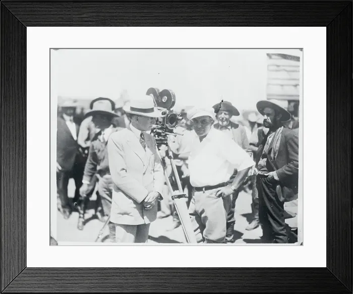 Framed Print : Charles Dawes Speaking with James Cruze
