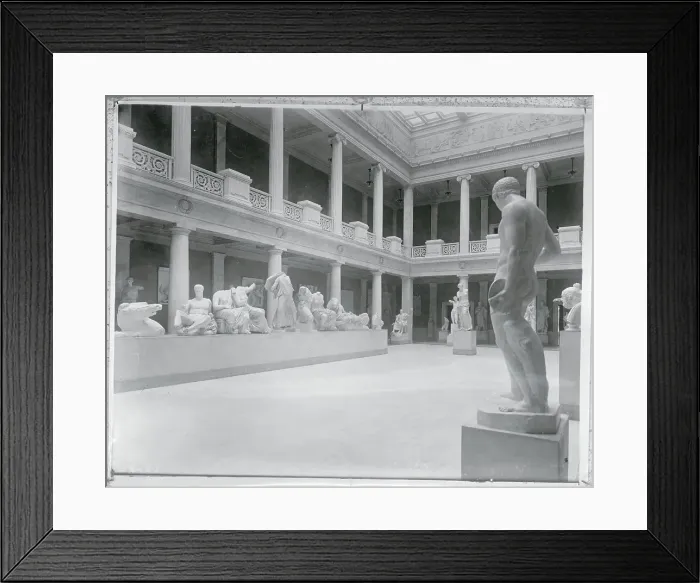 Framed Print : View of Statuettes at The Carnegie Institute Framed Print : View of Statuettes at The Carnegie Institute