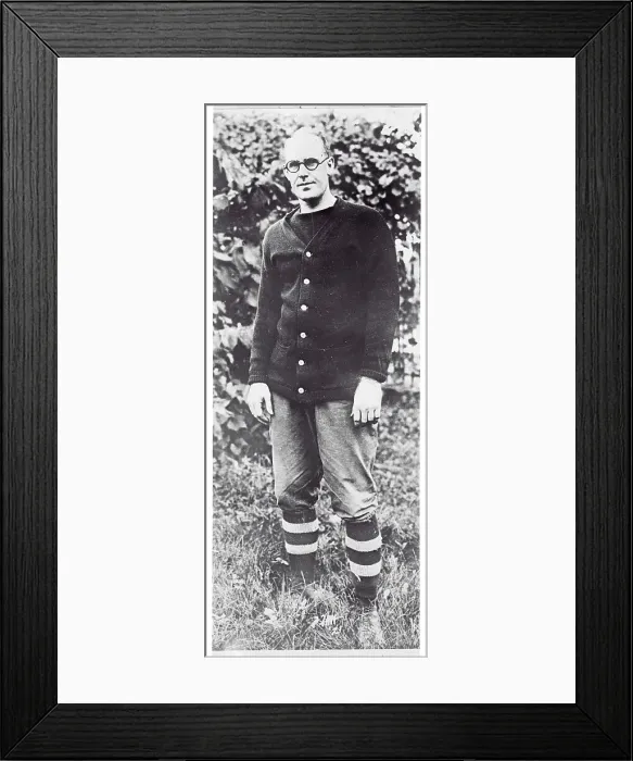 Framed Print : Head Football coach Dr. Wilce Framed Print : Head Football coach Dr. Wilce