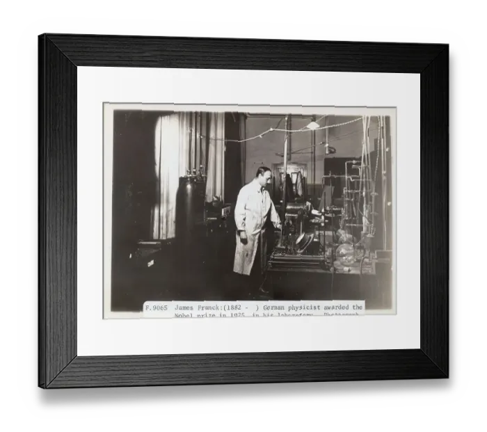 Framed Print : German Physicist Framed Print : German Physicist