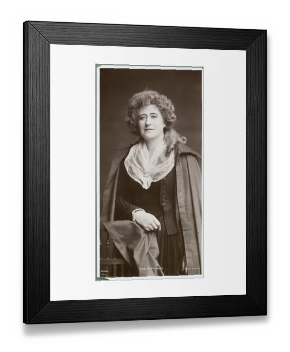 Framed Print : Alice Ellen Terry Posing Framed Print : Alice Ellen Terry Posing