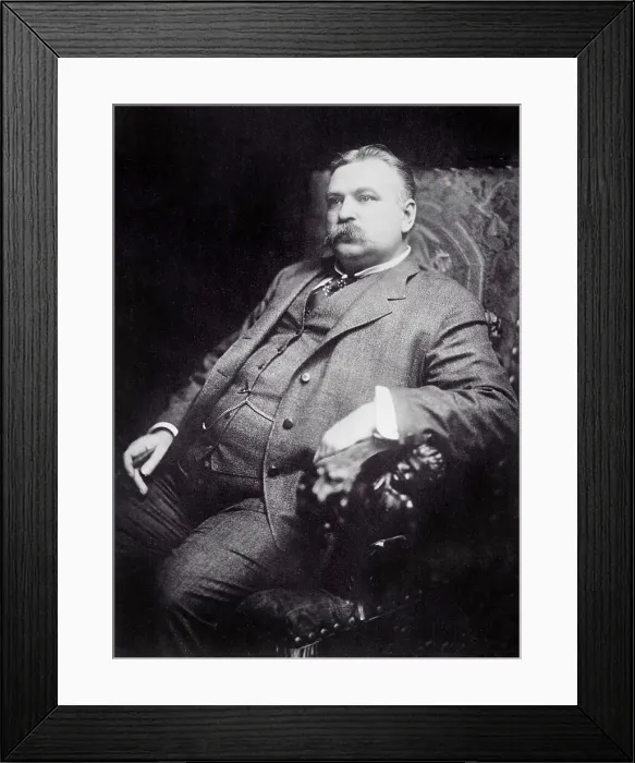 Framed Print : Portrait of John W. Gates