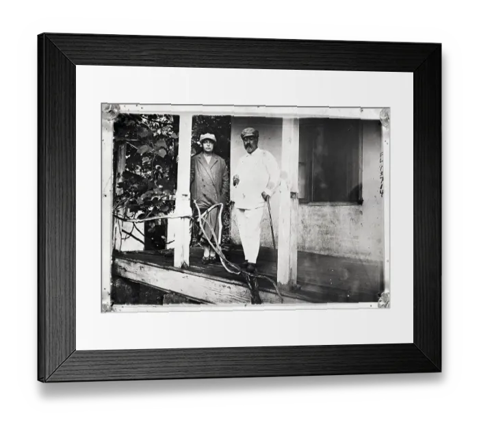 Framed Print : Mr. And Mme. Kamenev On Their Vacation Framed Print : Mr. And Mme. Kamenev On Their Vacation