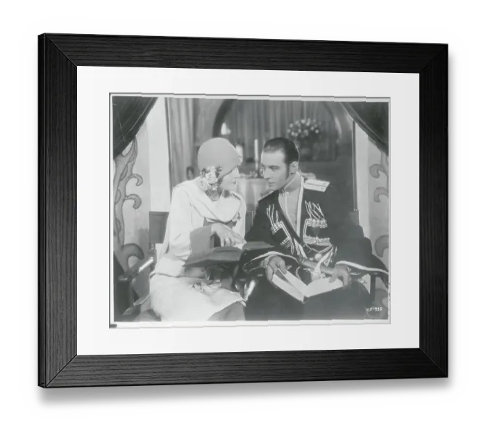 Framed Print : Rudolph Valentino and Vilma Banky Framed Print : Rudolph Valentino and Vilma Banky