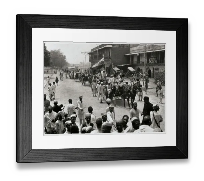 Framed Print : Parade Scene for Martyrs Framed Print : Parade Scene for Martyrs