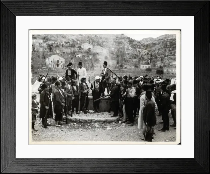 Framed Print : Lebanese Soldiers Learn Riflery Framed Print : Lebanese Soldiers Learn Riflery