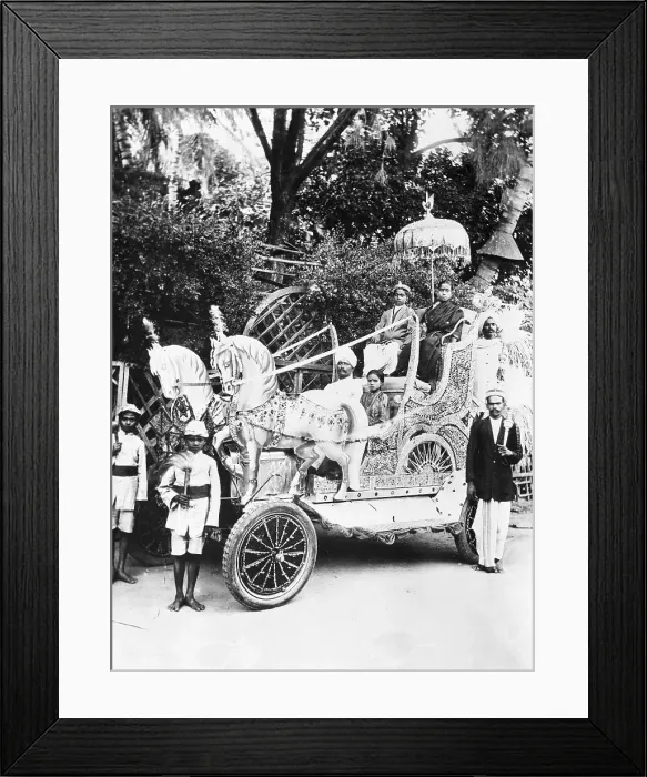 Framed Print : Indian Wedding Chariot Framed Print : Indian Wedding Chariot
