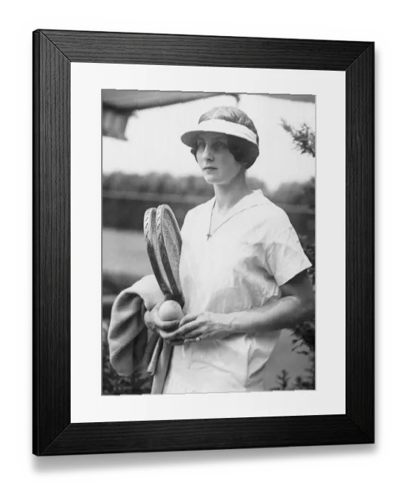Framed Print : Portrait of Helen Wills Framed Print : Portrait of Helen Wills