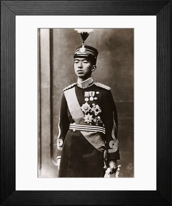 Framed Print : Emperor Hirohito of Japan Framed Print : Emperor Hirohito of Japan