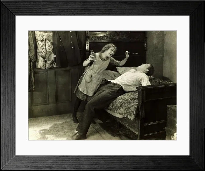Framed Print : Mary Pickford Dispensing Medicine Framed Print : Mary Pickford Dispensing Medicine