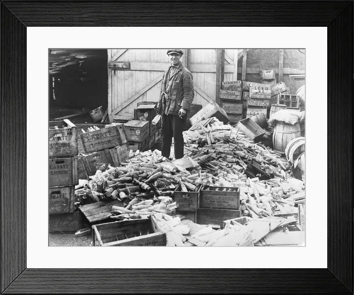 Framed Print : Prohibitionists Weep at American Thirst Invasion of Canada Framed Print : Prohibitionists Weep at American Thirst Invasion of Canada