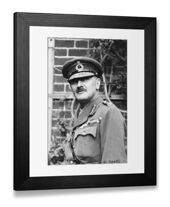 Framed Print : Portrait Of Field Marshal Edmund Allenby Framed Print : Portrait Of Field Marshal Edmund Allenby