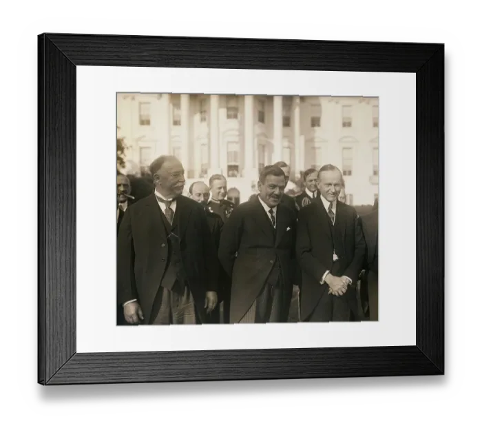 Framed Print : Chief Justice William Taft, President-Elect Plutarco Elias Calles and President Calvin Coolidge Framed Print : Chief Justice William Taft, President-Elect Plutarco Elias Calles and President Calvin Coolidge