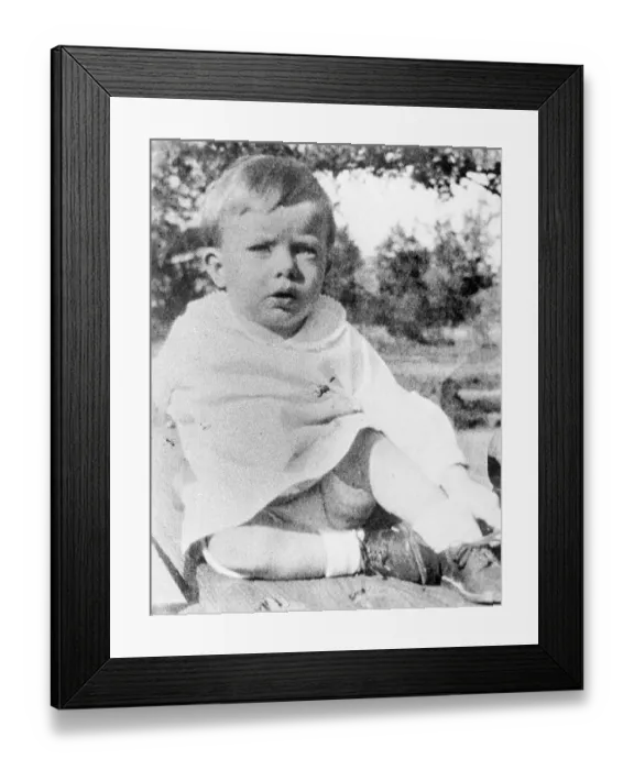 Framed Print : Jimmy Carter at One Year Old Framed Print : Jimmy Carter at One Year Old