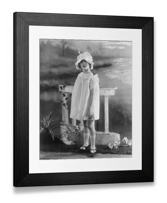 Framed Print : Child actress Anita Louise Framed Print : Child actress Anita Louise